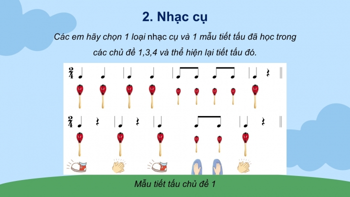 Giáo án điện tử âm nhạc 3 cánh diều bài:Ôn tập (tiết 18)