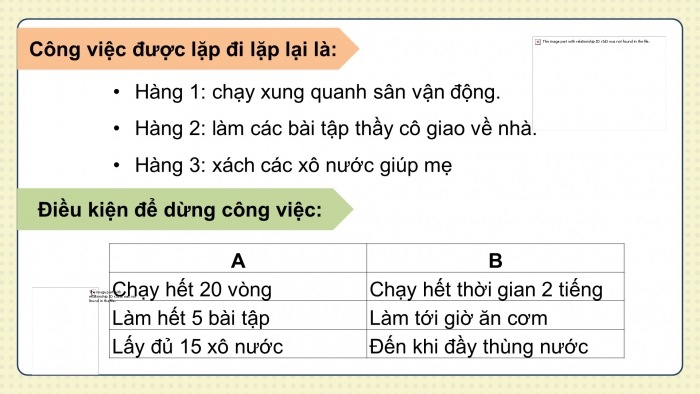 Giáo án điện tử tin học 10 kết nối bài 21: Câu lệnh lặp while (2 tiết)