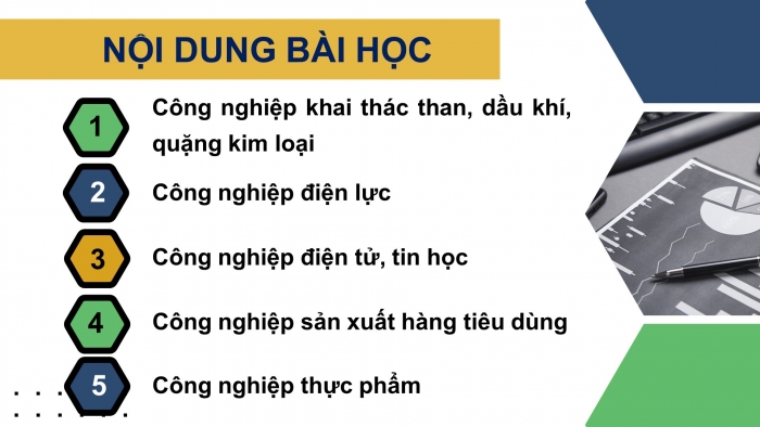 Giáo án điện tử địa lí 10 chân trời bài 29: Cơ cấu, vai trò và đặc điểm công nghiệp, các nhân tố ảnh hưởng tới...