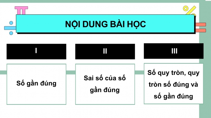 Giáo án điện tử toán 10 cánh diều bài 1: Số gần đúng. sai số