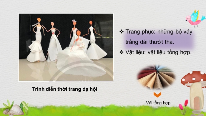 Giáo án điện tử mĩ thuật 3 chân trời bản 2 bài 14: Em là nhà thiết kế thời trang