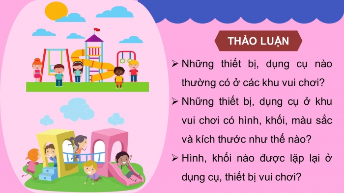 Giáo án điện tử mĩ thuật 3 chân trời bản 1 bài 2: Khu vui chơi của chúng em