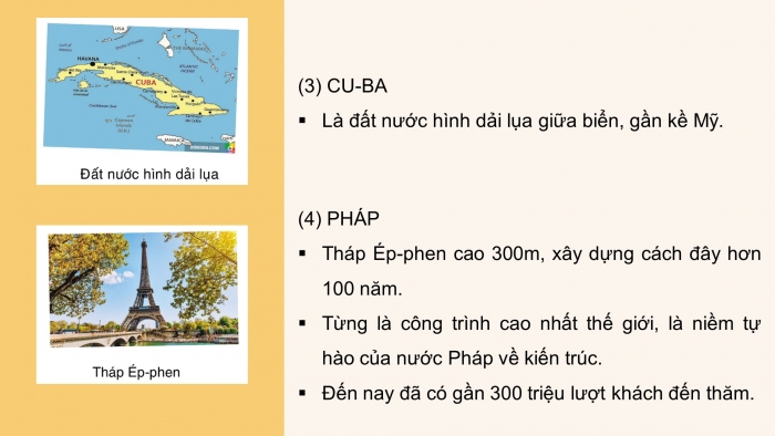 Giáo án điện tử tiếng việt 3 cánh diều tiết: bài đọc 1. Cu-Ba tươi đẹp