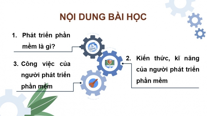 Giáo án điện tử tin học 10 kết nối bài 34: Nghề phát triển phần mềm