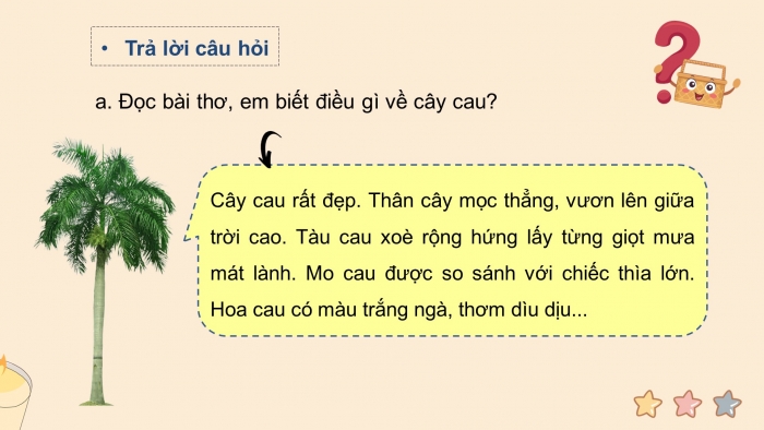 Giáo án điện tử tiếng việt 3 kết nối tri thức bài: Ôn tập học kì 2- tiết 6