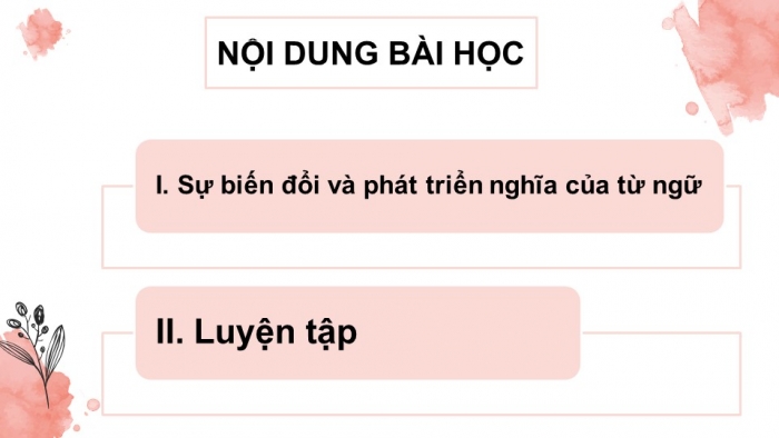 Giáo án điện tử ngữ văn 9 tiết 18: Sự phát triển của từ vựng