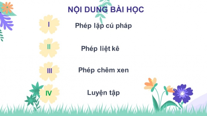 Giáo án điện tử Ngữ văn 12 bài: Thực hành một số phép tu từ cú pháp