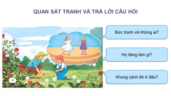 Giáo án điện tử Tiếng Việt 4 kết nối Bài 4 Đọc: Công chúa và người dẫn chuyện