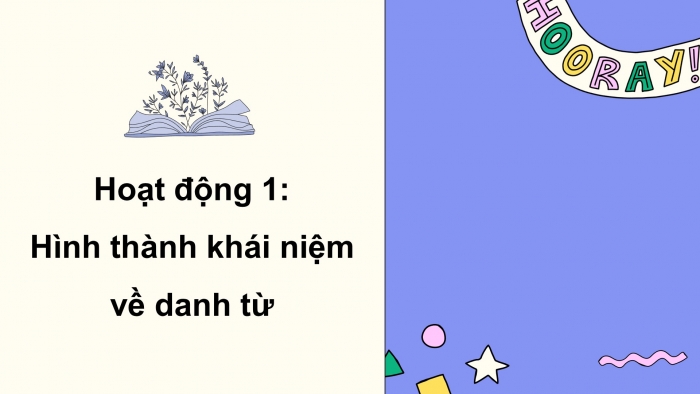 Giáo án điện tử Tiếng Việt 4 chân trời CĐ 1 Bài 1 Luyện từ và câu: Danh từ