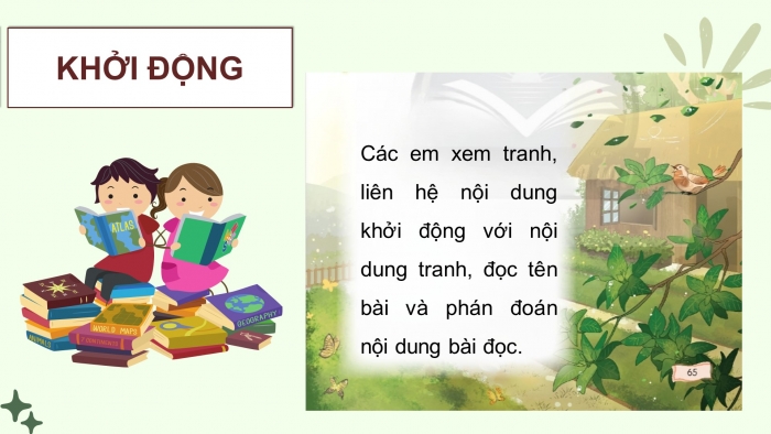 Giáo án điện tử Tiếng Việt 4 chân trời CĐ 2 Bài 7 Đọc: Gió vườn