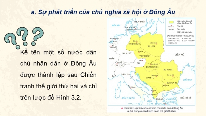 Giáo án điện tử Lịch sử 11 chân trời Bài 3: Liên bang Cộng hoà xã hội chủ nghĩa Xô viết ra đời và sự phát triển của chủ nghĩa xã hội sau Chiến tranh thế giới thứ hai (P2)