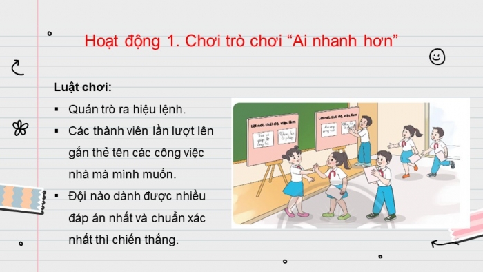 Giáo án điện tử chủ đề 7 tuần 24: Yêu thương gia đình, quý trọng phụ nữ