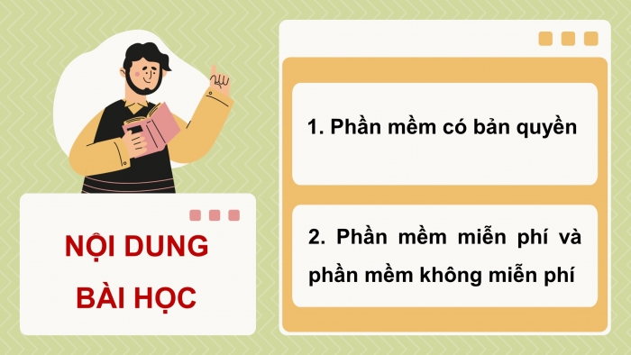 Giáo án điện tử Tin học 4 chân trời Bài 6: Sử dụng phần mềm khi được phép