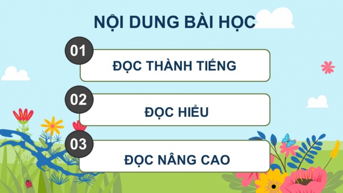 Giáo án điện tử Tiếng Việt 4 cánh diều Bài 9 Đọc 4: Buổi sáng đi học