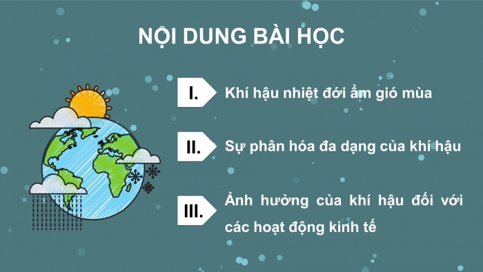 Giáo án điện tử Địa lí 8 cánh diều Bài 5: Khí hậu Việt Nam