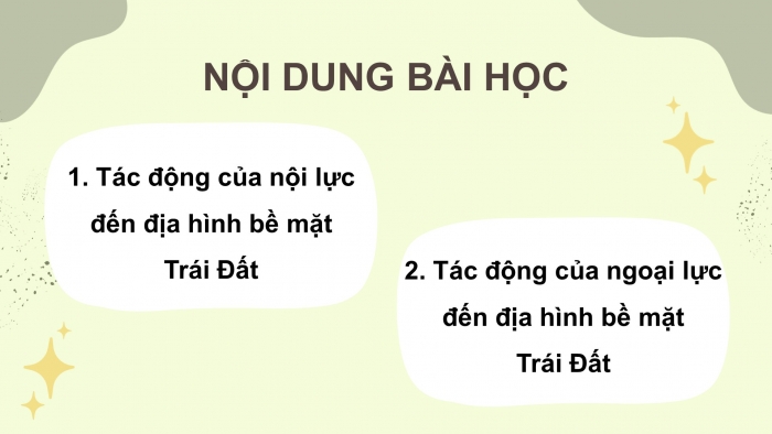 Giáo án Powerpoint địa lí 10 kì 1 kết nối tri thức