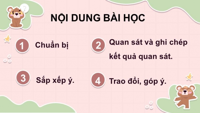 Giáo án điện tử Tiếng Việt 4 kết nối Bài 26: Viết Quan sát con vật