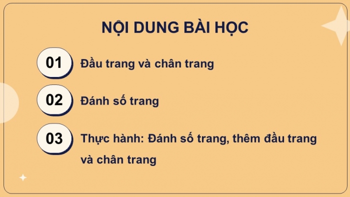 Giáo án điện tử Tin học 8 kết nối Bài 9a: Tạo đầu trang, chân trang cho văn bản