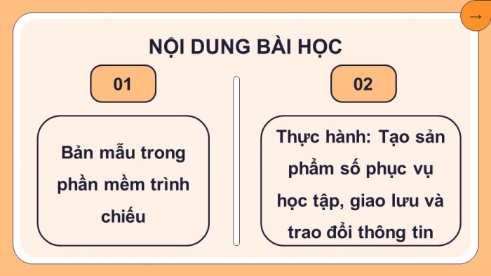 Giáo án điện tử Tin học 8 kết nối Bài 11a: Sử dụng bản mẫu tạo bài trình chiếu