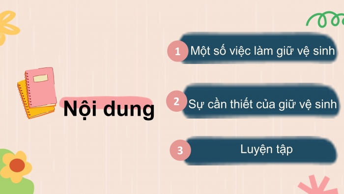 Giáo án điện tử bài 4: Giữ gìn vệ sinh xung quanh nhà ở