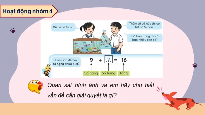 Giáo án điện tử bài 4: Tím số hạng (1 tiết)