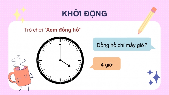 Giáo án điện tử bài 21: Làm quen với chữ số La Mã