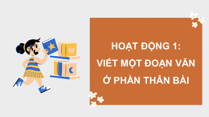 Giáo án điện tử Tiếng Việt 4 chân trời CĐ 2 Bài 4 Viết: Viết đoạn văn cho bài văn thuật lại một sự việc