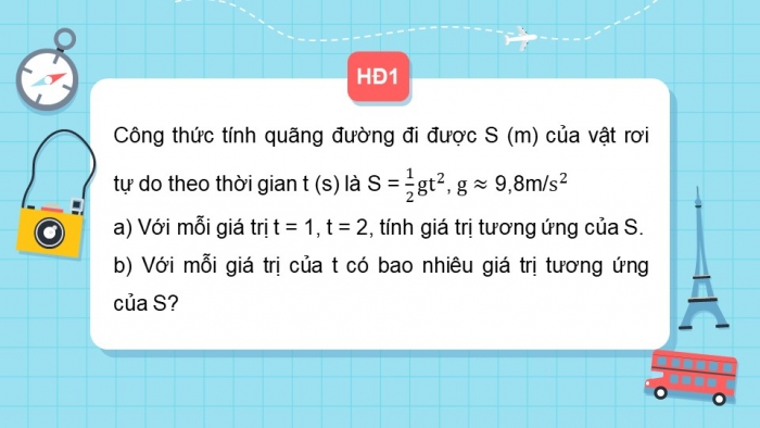 Giáo án điện tử toán 10 cánh diều bài 1: Hàm số và đồ thị (4 tiết)