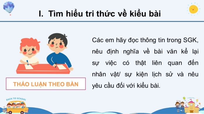 Giáo án điện tử ngữ văn 7 chân trời tiết: Viết bài văn kể lại sự việc có thật liên quan đến nhân vật hoặc sự kiện lịch sử