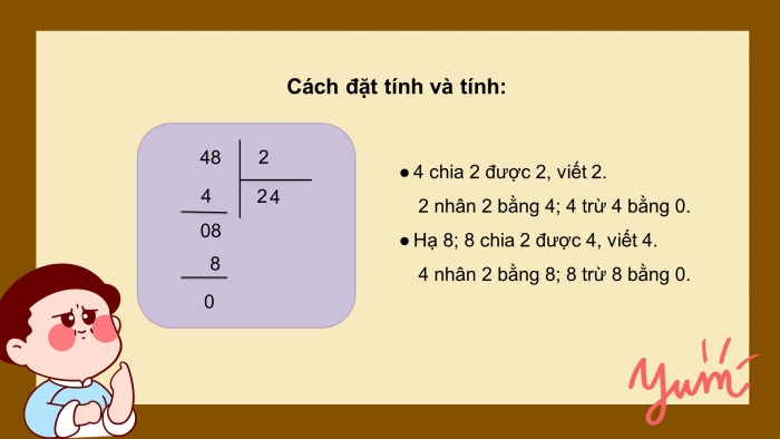Giáo án điện tử toán 3 kết nối bài 26: Chia số có hai chữ số cho số có một chữ số (3 tiết)
