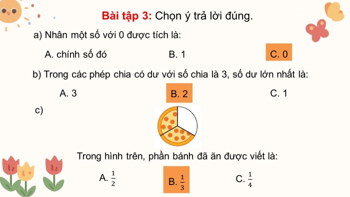 Giáo án điện tử toán 3 chân trời bài: Em làm được những gì? trang 57