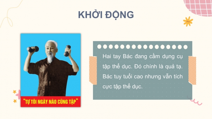 Giáo án điện tử tiếng việt 3 kết nối bài 9. Lời kêu gọi toàn dân tập thể dục. Tiết 1 – 2. Đọc