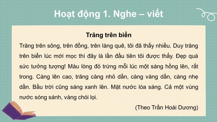 Giáo án điện tử tiếng việt 3 kết nối bài 3. Cóc kiện trời. Tiết 3: Viết