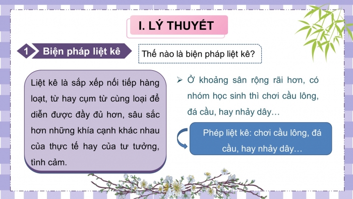 Giáo án điện tử ngữ văn 10 kết nối bài: Thực hành tiếng Việt: Biện pháp chêm xen, biện pháp liệt kê