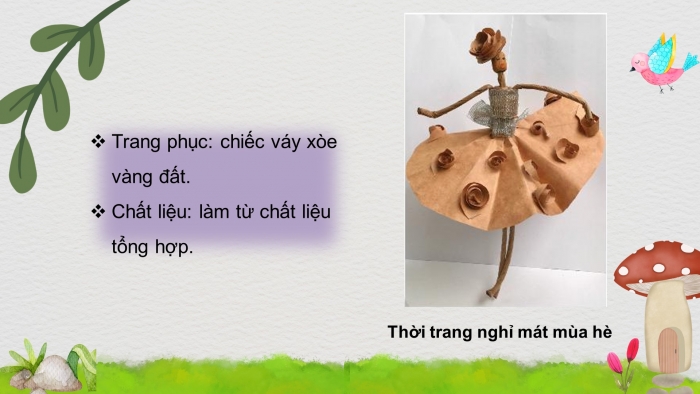 Giáo án điện tử mĩ thuật 3 chân trời bản 2 bài 14: Em là nhà thiết kế thời trang