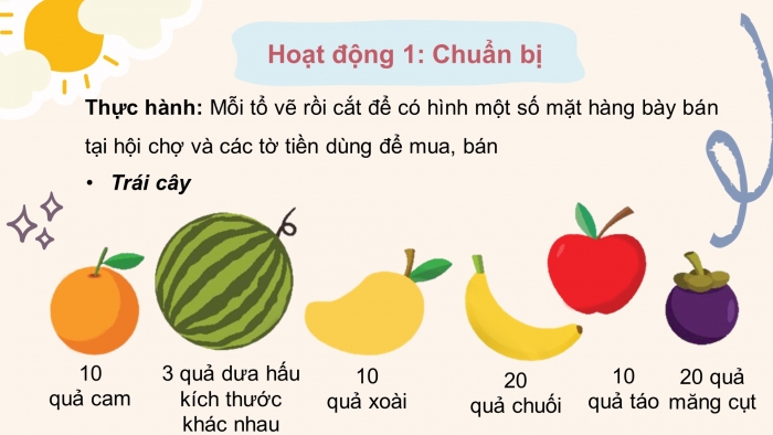 Giáo án điện tử toán 3 chân trời bài: Thực hành và trải nghiệm 