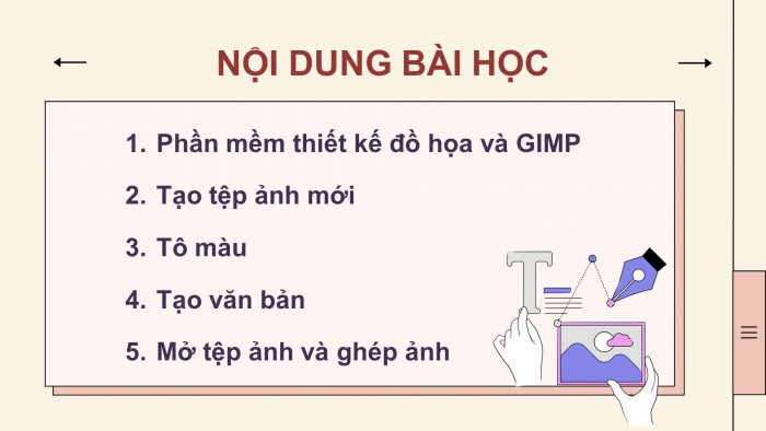 Giáo án điện tử tin học 10 cánh diều bài 1: Tạo văn bản tô màu và ghép ảnh