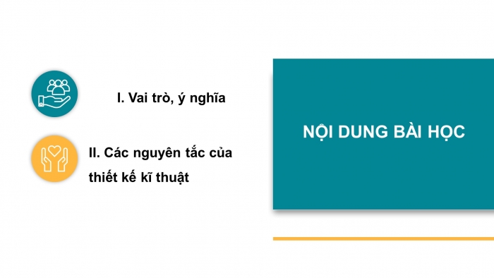 Giáo án điện tử công nghệ thiết kế 10 cánh diều bài 19: Vai trò, ý nghĩa và các nguyên tắc của hoạt động thiết kế kĩ thuật