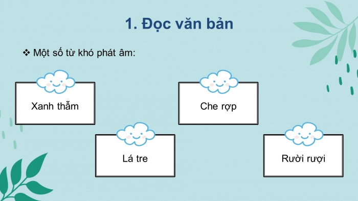 Giáo án điện tử tiếng việt 3 kết nối tri thức bài 18: Núi quê tôi- tiết 1. đọc