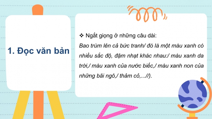 Giáo án điện tử tiếng việt 3 kết nối tri thức bài 19: Sông hương - Tiết 1. Đọc