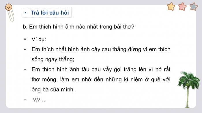 Giáo án điện tử tiếng việt 3 kết nối tri thức bài: Ôn tập học kì 2- tiết 6