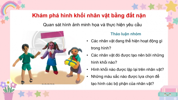 Giáo án điện tử mĩ thuật 4 chân trời bản 1 CĐ 5 Bài 2: Hoạt cảnh với nhân vật 3D