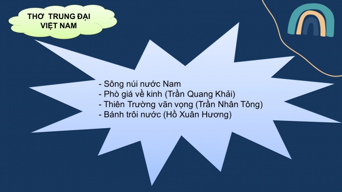 Giáo án điện tử ngữ văn 9 tiết: Ôn tập văn học Việt Nam