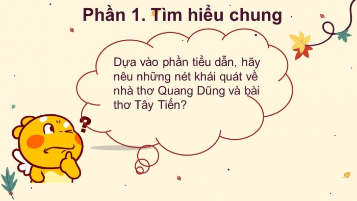 Giáo án điện tử Ngữ văn 12 bài: Tây Tiến