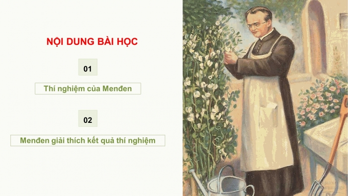 Giáo án điện tử sinh học 9 bài 2: Lai một cặp tính trạng