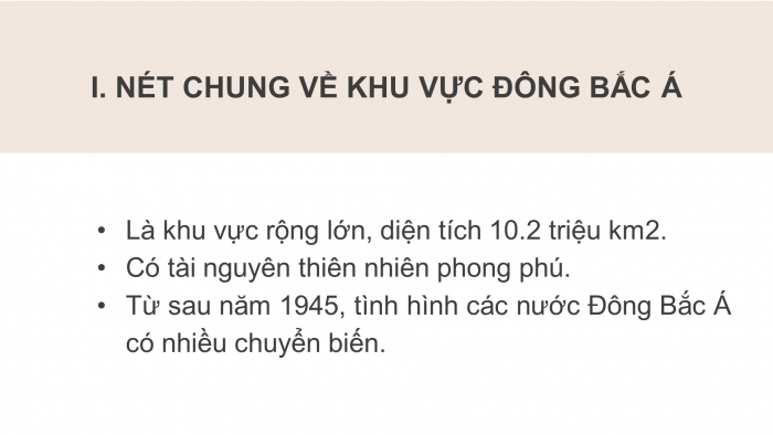 Giáo án điện tử Lịch sử 12 bài 3: Các nước Đông Bắc Á