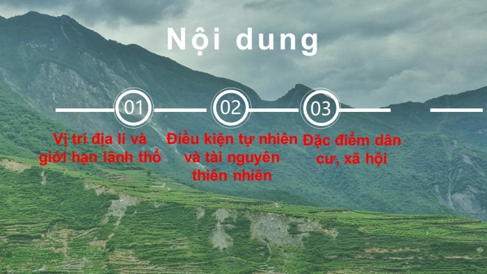 Giáo án điện tử địa lí 9 bài 17: Vùng Trung du và miền núi Bắc Bộ