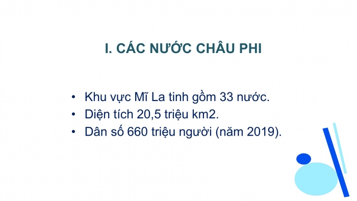 Giáo án điện tử Lịch sử 12 bài 5: Các nước châu Phi và Mĩ Latinh