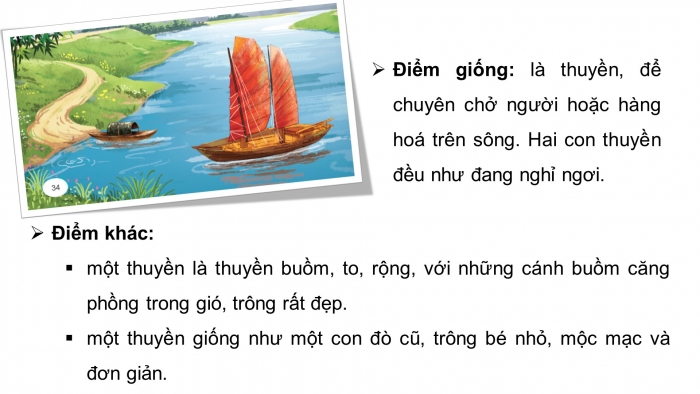 Giáo án điện tử Tiếng Việt 4 kết nối Bài 8 Đọc: Đò ngang