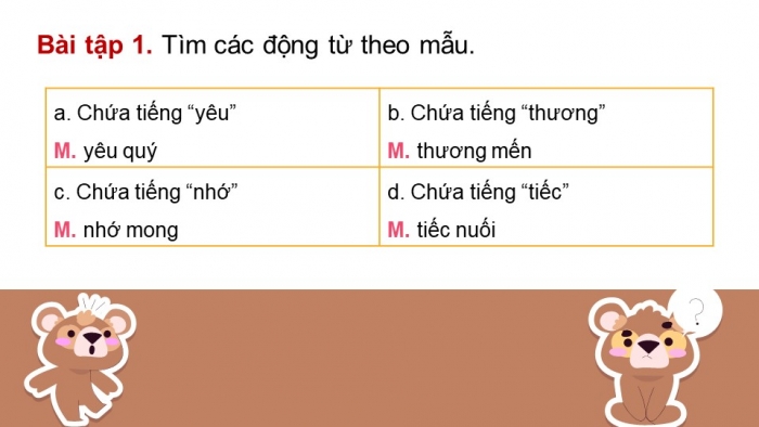 Giáo án điện tử Tiếng Việt 4 kết nối Bài 13 Luyện từ và câu: Luyện tập về động từ